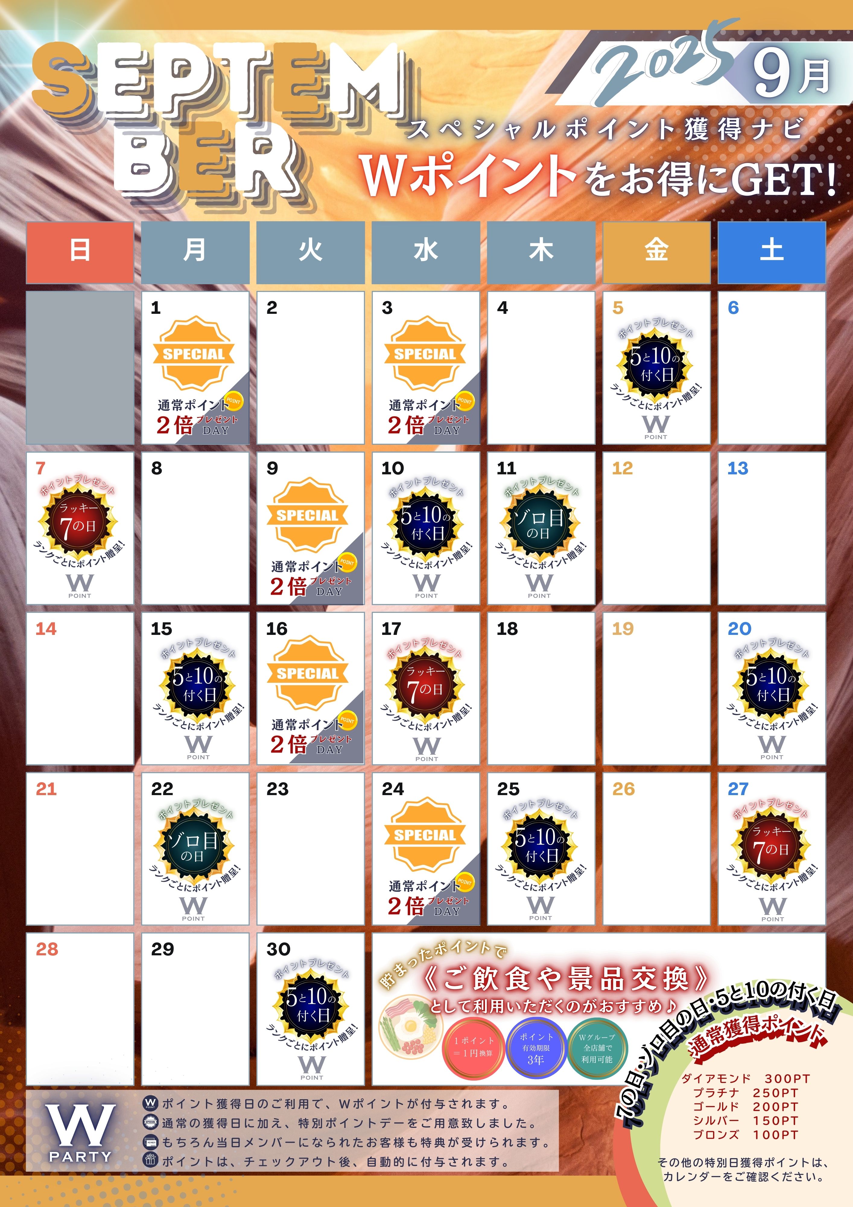９月パーティ