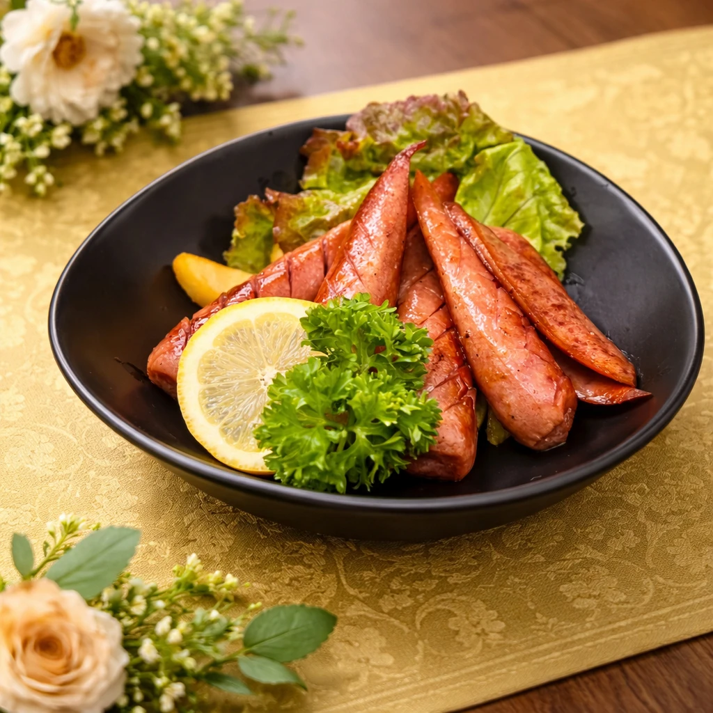 粗引き牛タン入りフランクフルト