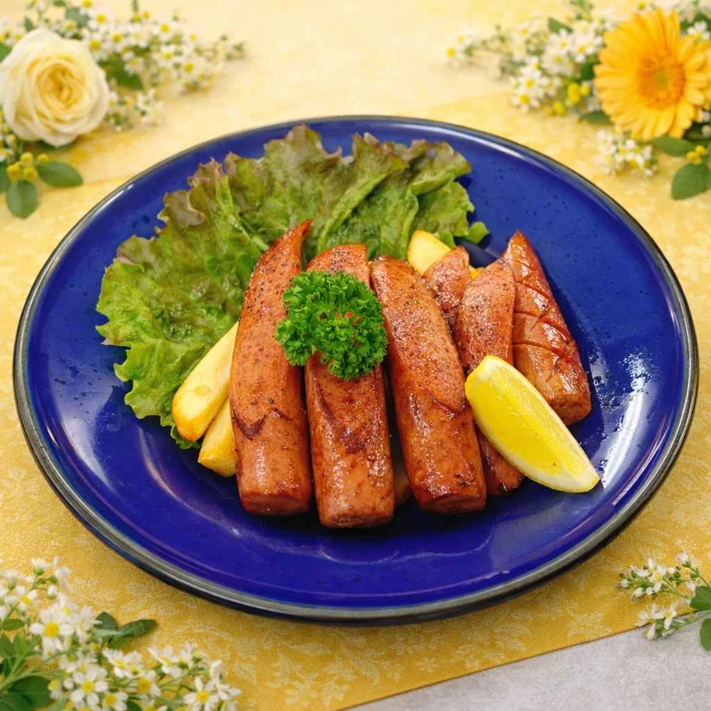 粗引き牛タン入りフランクフルト