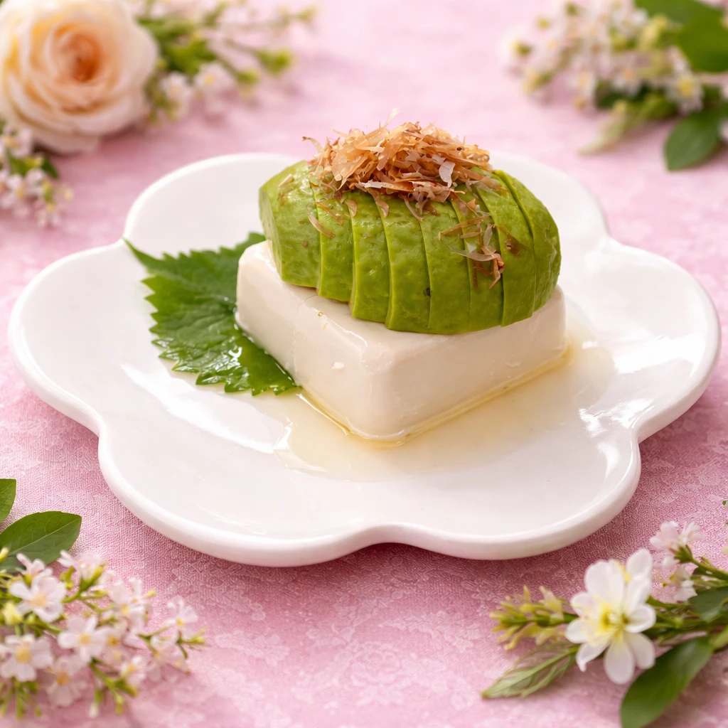 アボカドのぜいたく冷奴