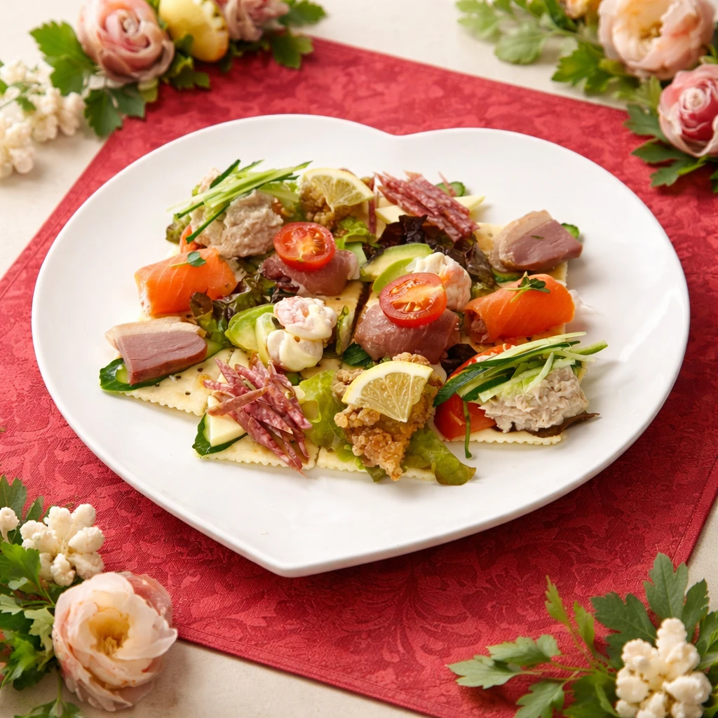 ７種類カナッペのオードブル