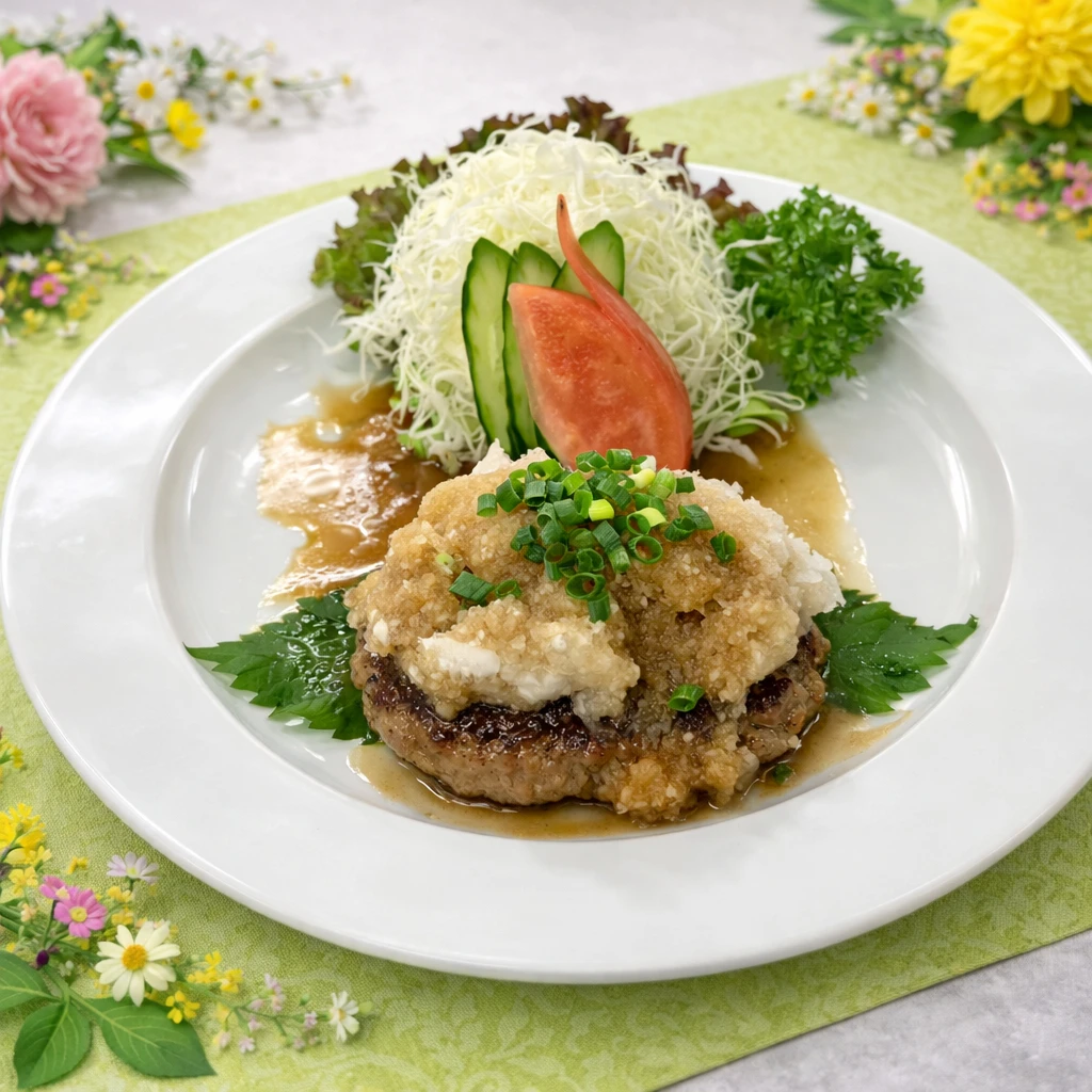 和風おろしハンバーグ