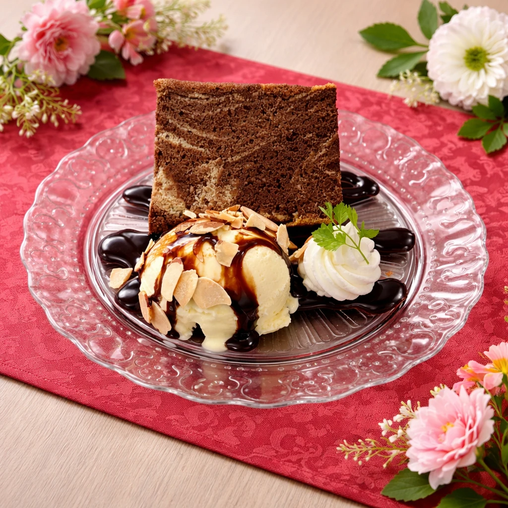 チョコシフォンケーキ