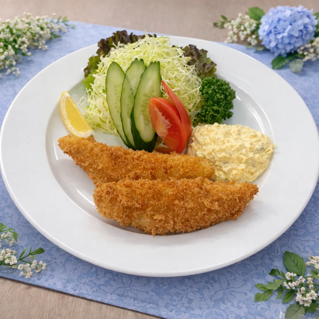 白身魚のフライ