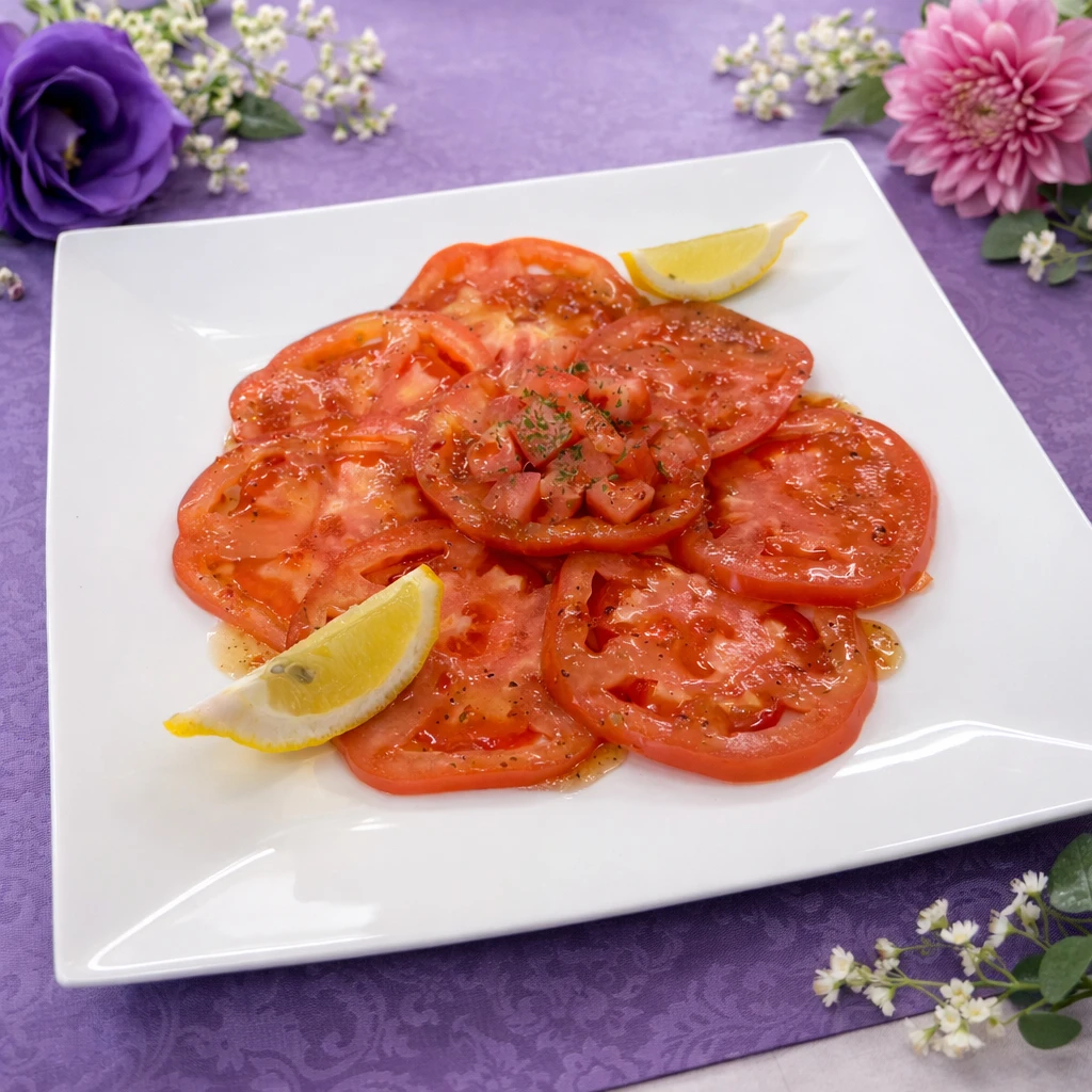 トマトサラダカルパッチョ