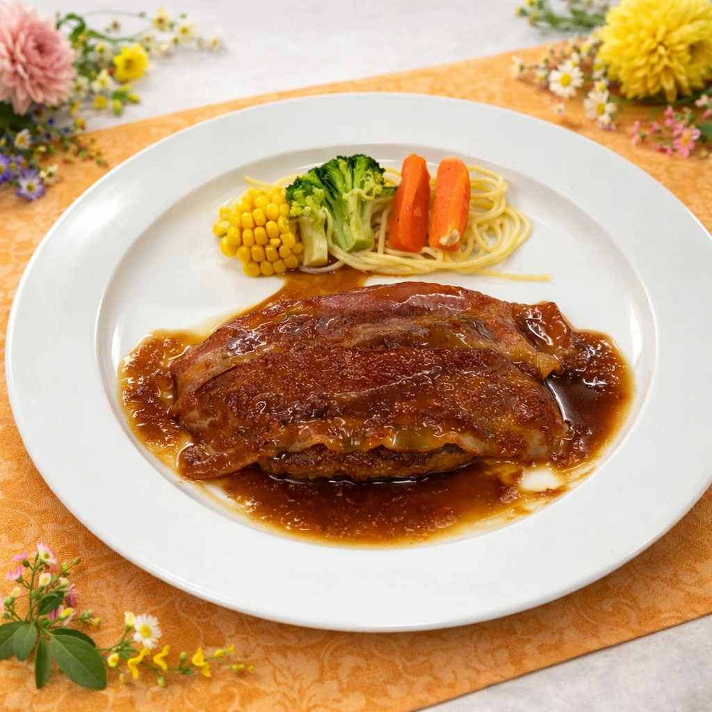 トルネードハンバーグ