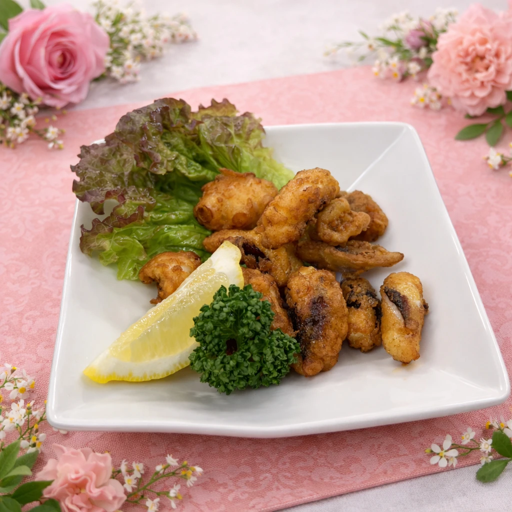 プリプリたこのやわらか揚げ