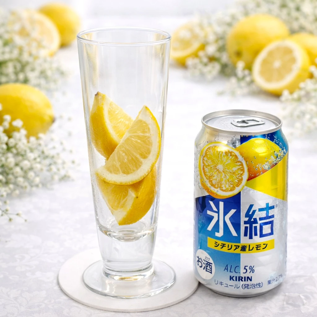 ゴロゴロ冷凍フルーツサワー☆れもん