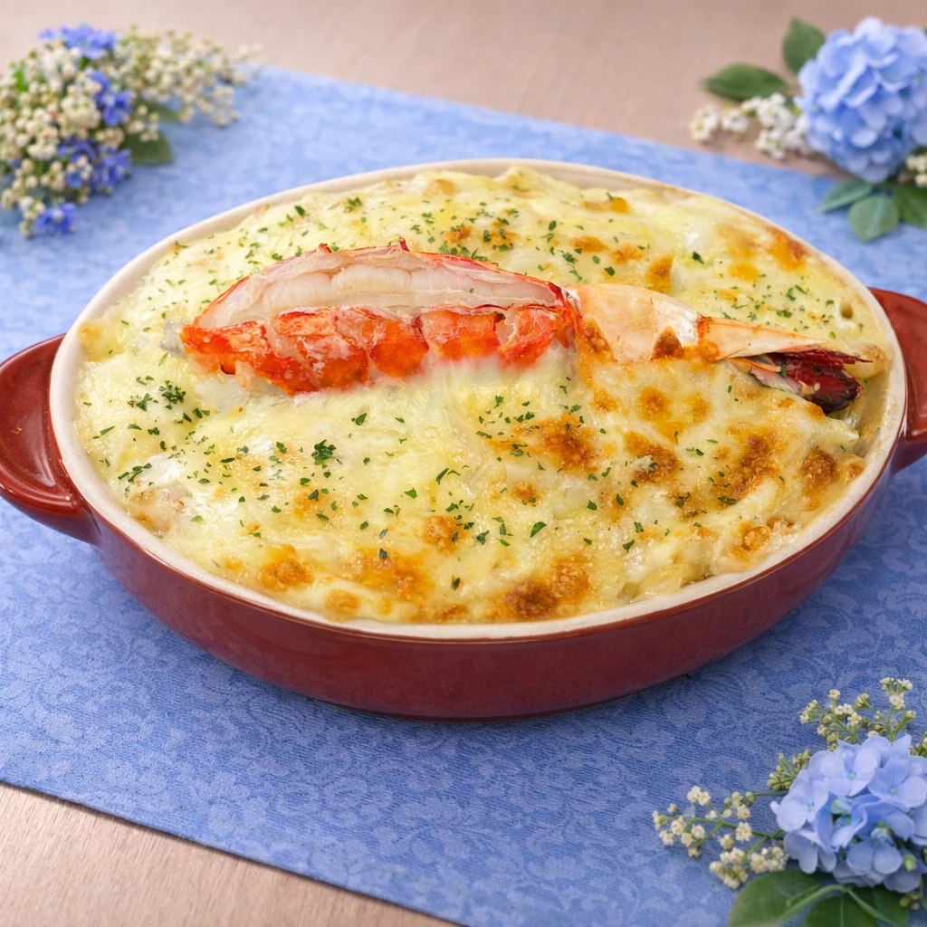 大海老マカロニグラタン