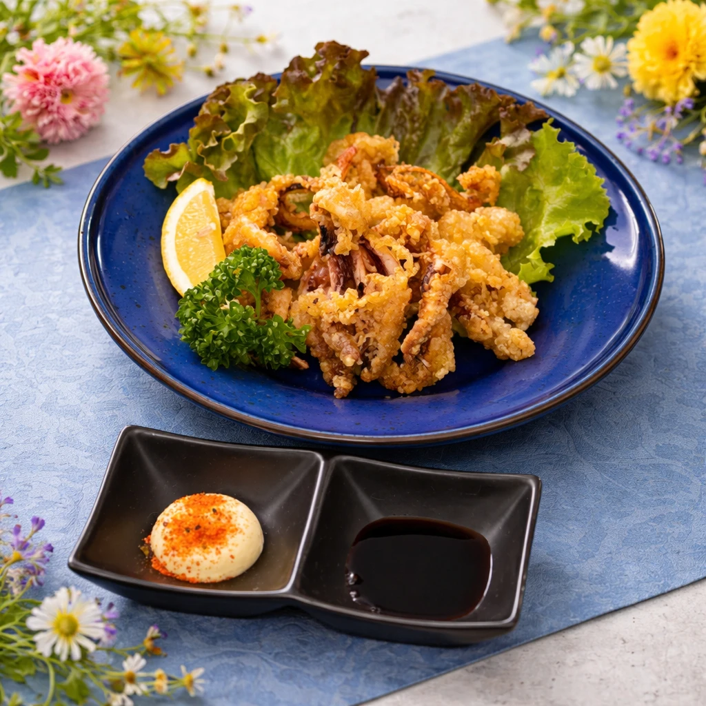 マツイカのゲソ揚げ