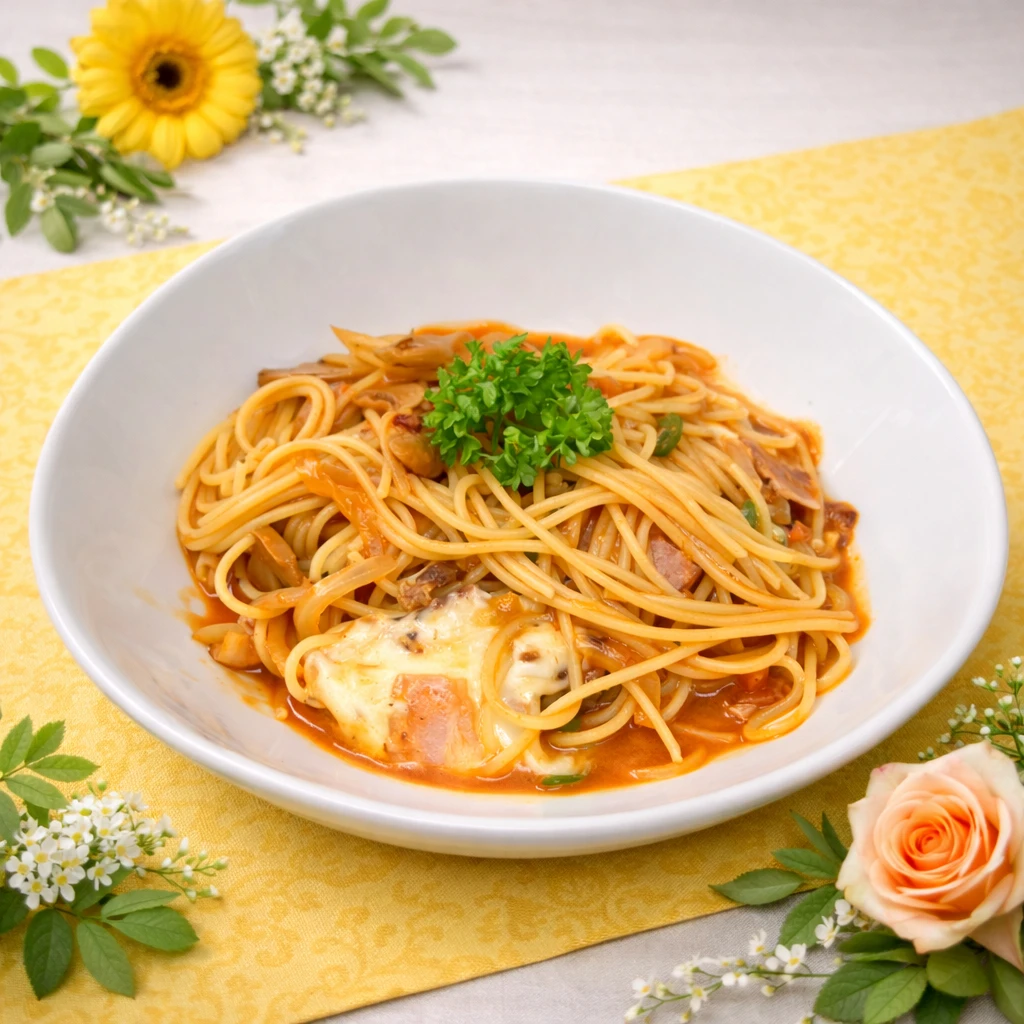 モッツァレラトマトパスタ
