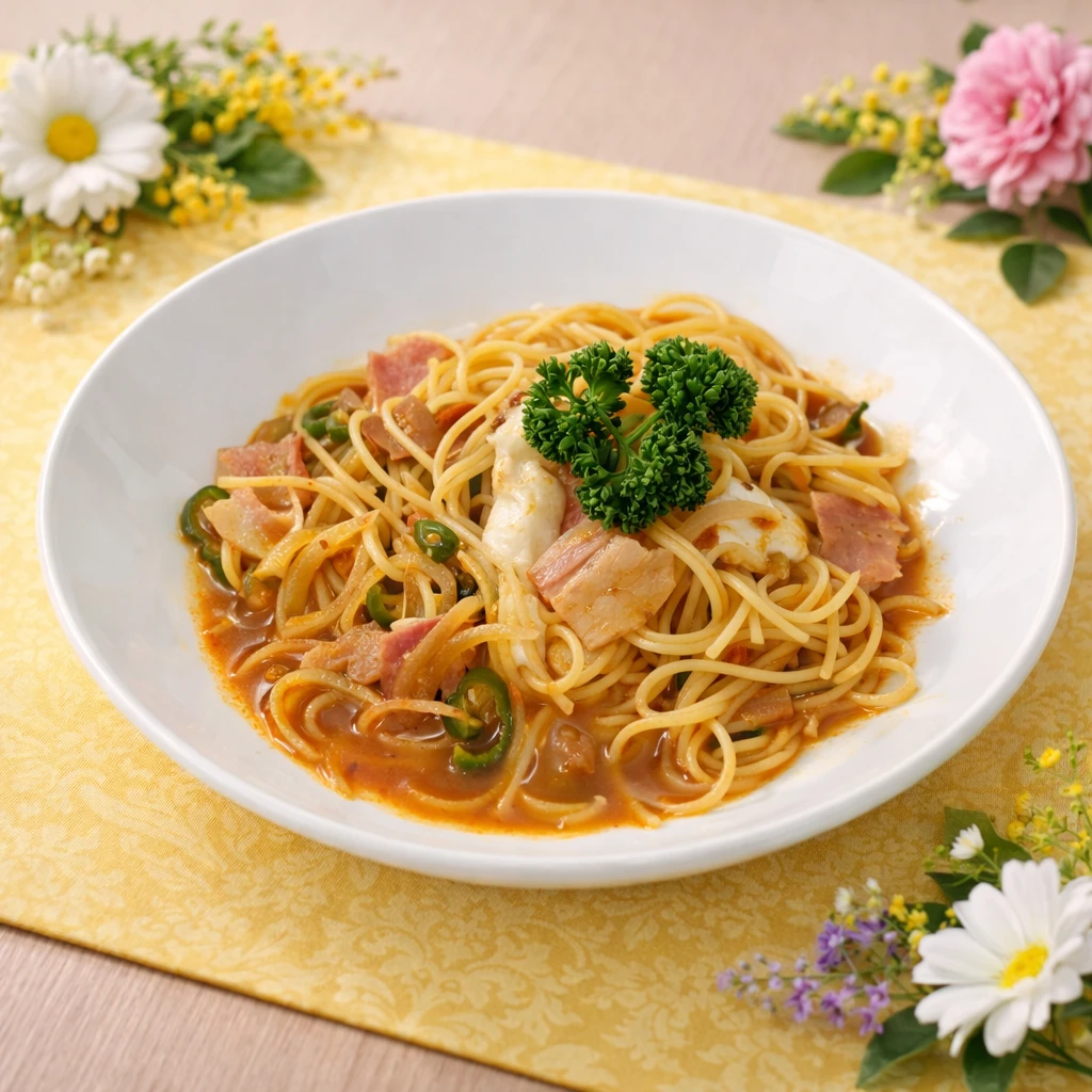 モッツァレラトマトパスタ