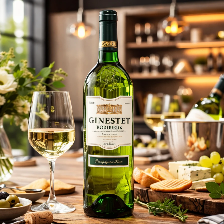 ジネステ ボルドー ブラン 白