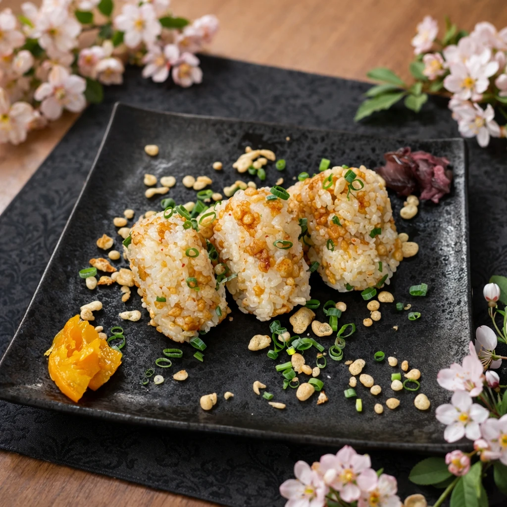 【夜限定】出汁たぬきにぎり