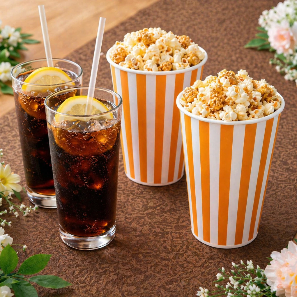 ポップコーン＆コーラＳＥＴ 塩キャラメル味