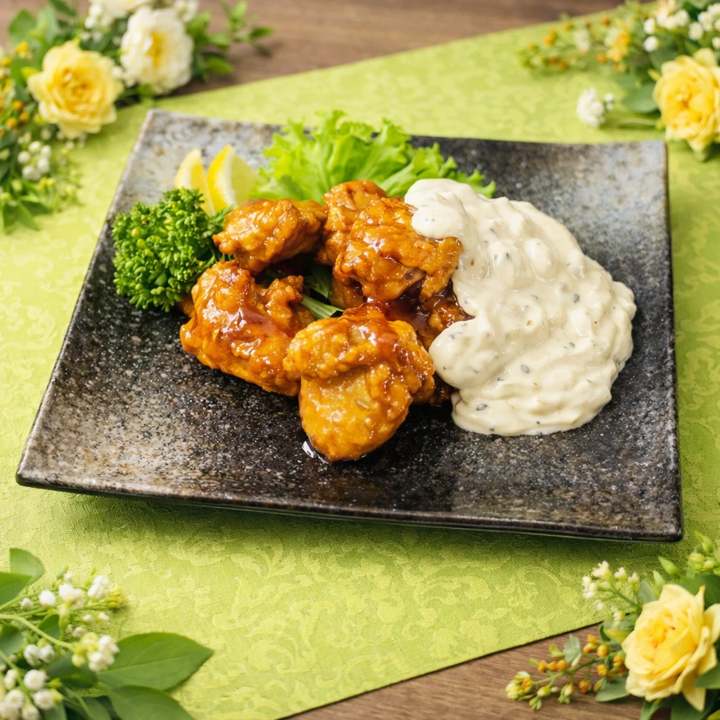 チキン南蛮タルタル爆盛り