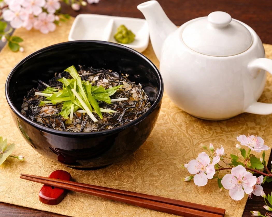 あごだし海苔茶漬け