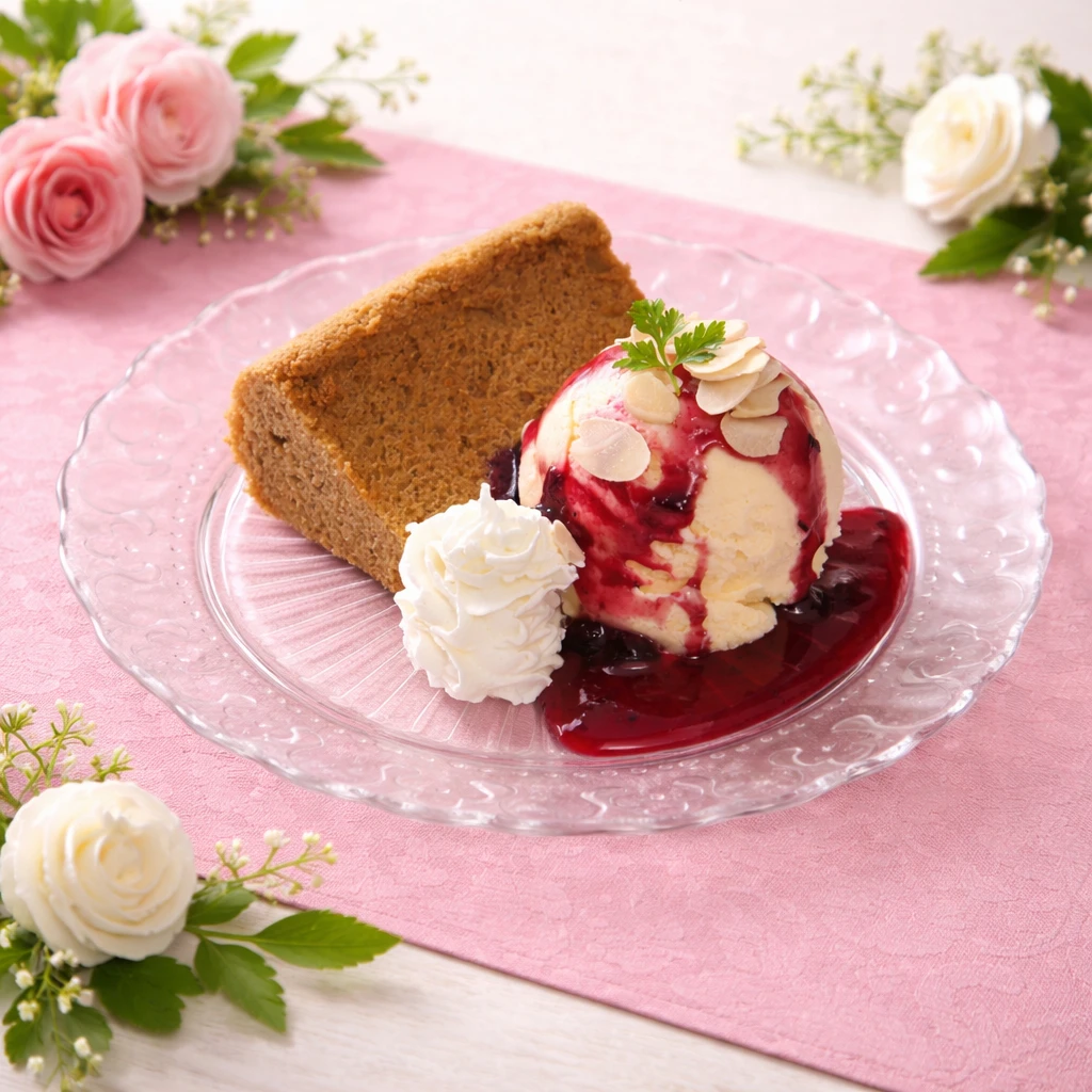 紅茶シフォンケーキ